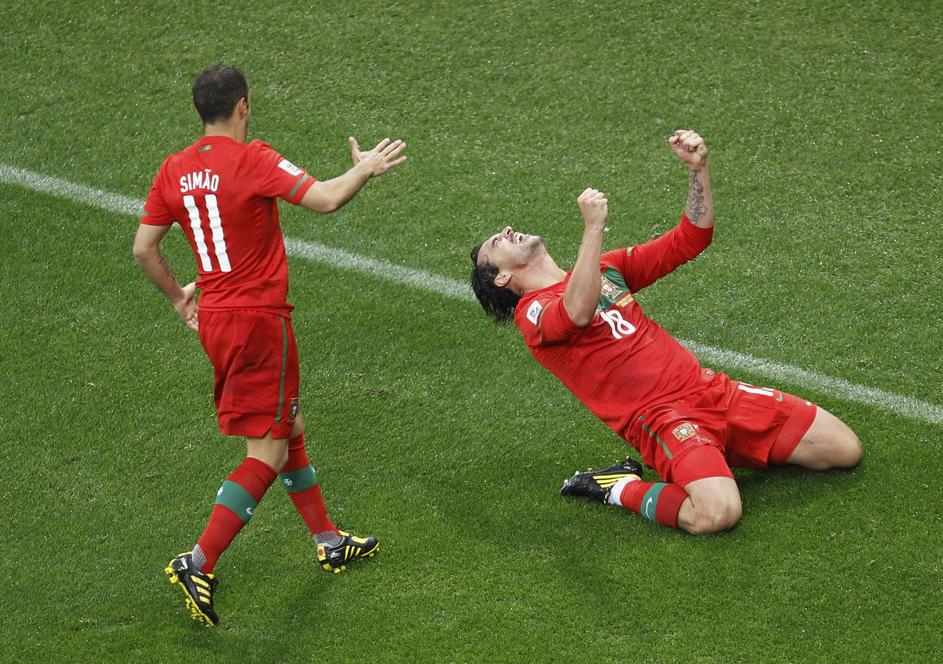 Dvakrat je korejskega vratarja Rija premagal Tiago, po enkrat pa so za Portugals