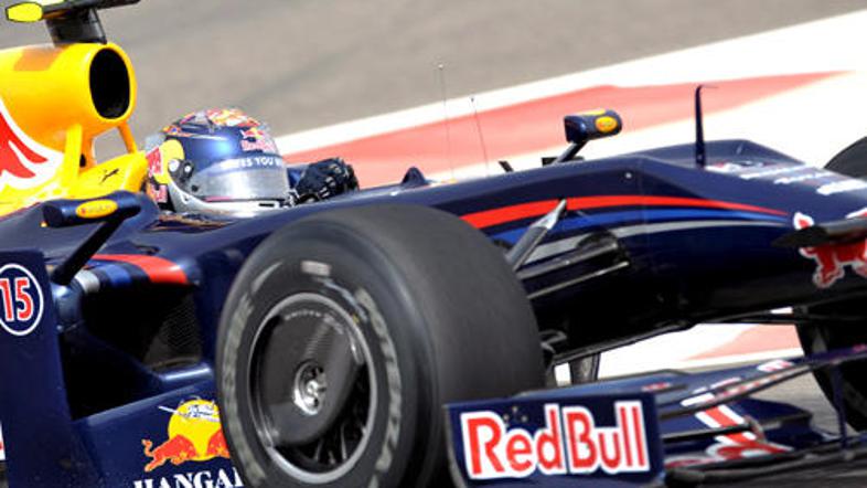 Sebastian Vettel (Red Bull Renault) ima dobro taktiko, da bi, če ne prej, po prv