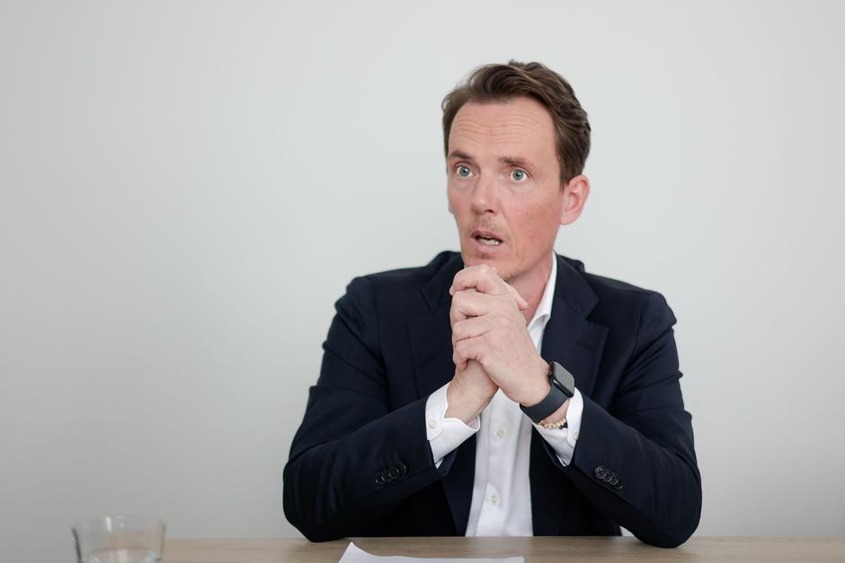 Gregor Hutar, član upravnega odbora in vodstvenega tima Sandoza Slovenija | Avtor: Saša Despot