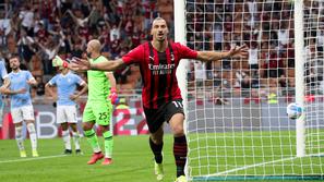 Zlatan Ibrahimović AC Milan Lazio