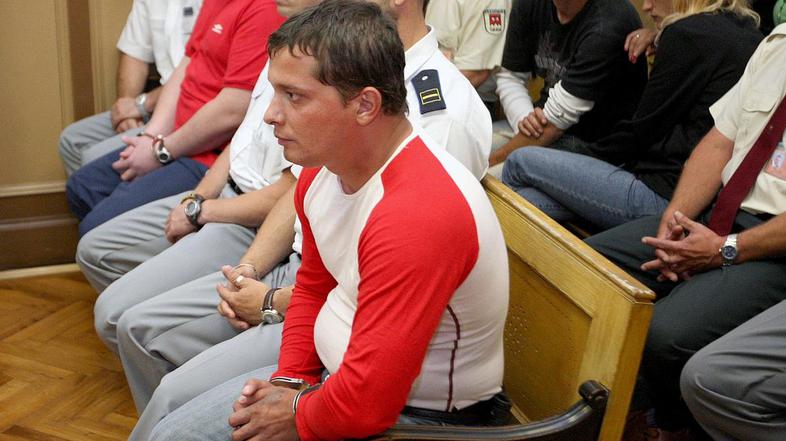 Zdenko Strojan (skrajno desno) je pravnomočno obsojen le za napad na znanca. (Fo