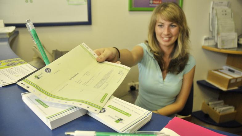 ljubljana24.06.08....maja trefalt...studentski servis...studentsko delo....foto: