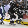 Kopitar Vojnov Los Angeles Vancouver Canucks Kings NHL