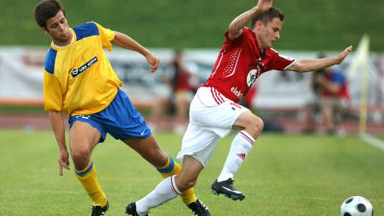 Koprčani so v Ljubljani prišli do prvih treh točk.