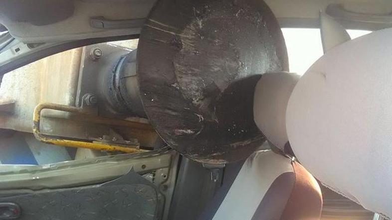 Nesreča v Zg zaradi zaledenelih stekel