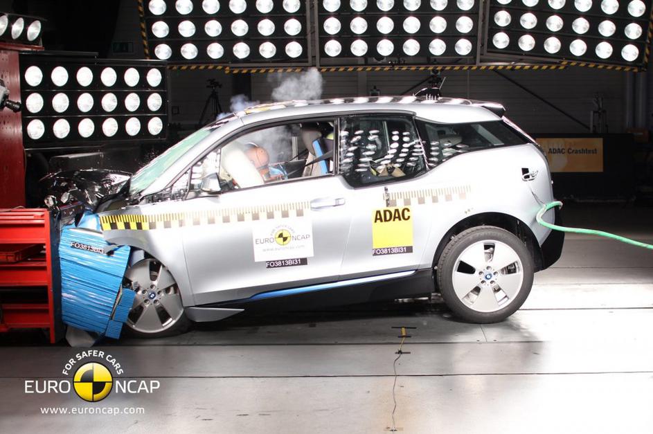 BMW i3 na testu trčenj EuroNCAP