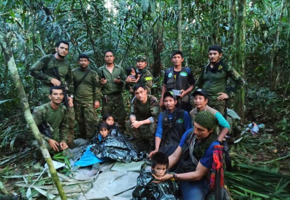 letalska nesreča otroci v džungli Kolumbija | Avtor: Profimedia
