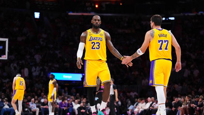 LeBron James Luka Dončić