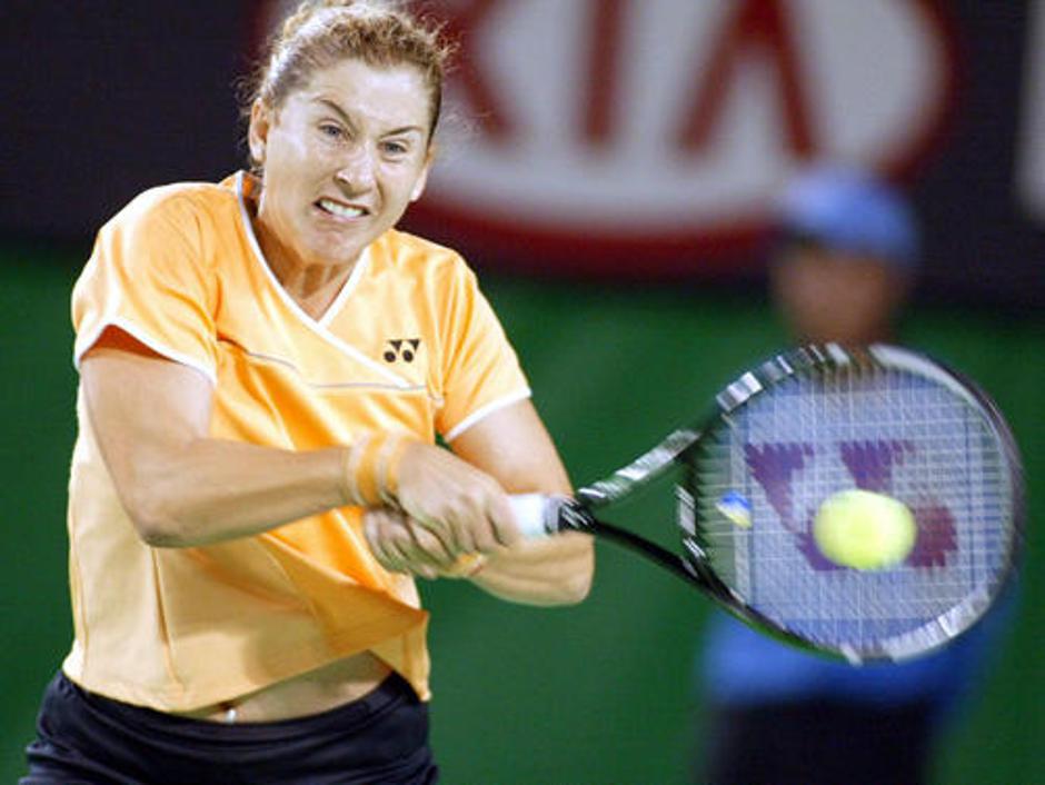 Monika Seleš na grand slam turnirju v Melbournu leta 2003 | Avtor: Žurnal24 main