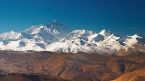 Mount Everest iz Tibeta, Kitajska
