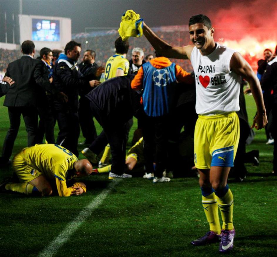 Paulo Jorge APOEL Apoel Nikozija Lyon Liga prvakov osmina finala povratna tekma