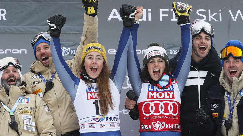 Federica Brignone Sofia Goggia