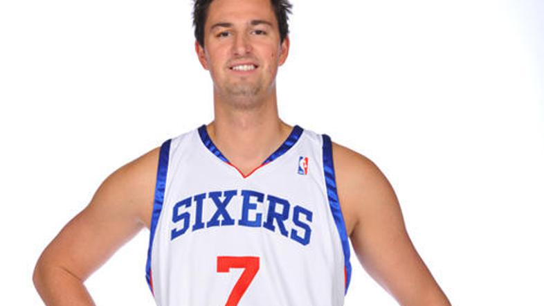 Sežančan Primož Brezec je v dresu Philadelphije šele sedmič v sezoni stopil na p