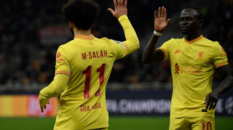 Mohamed Salah in Sadio Mane