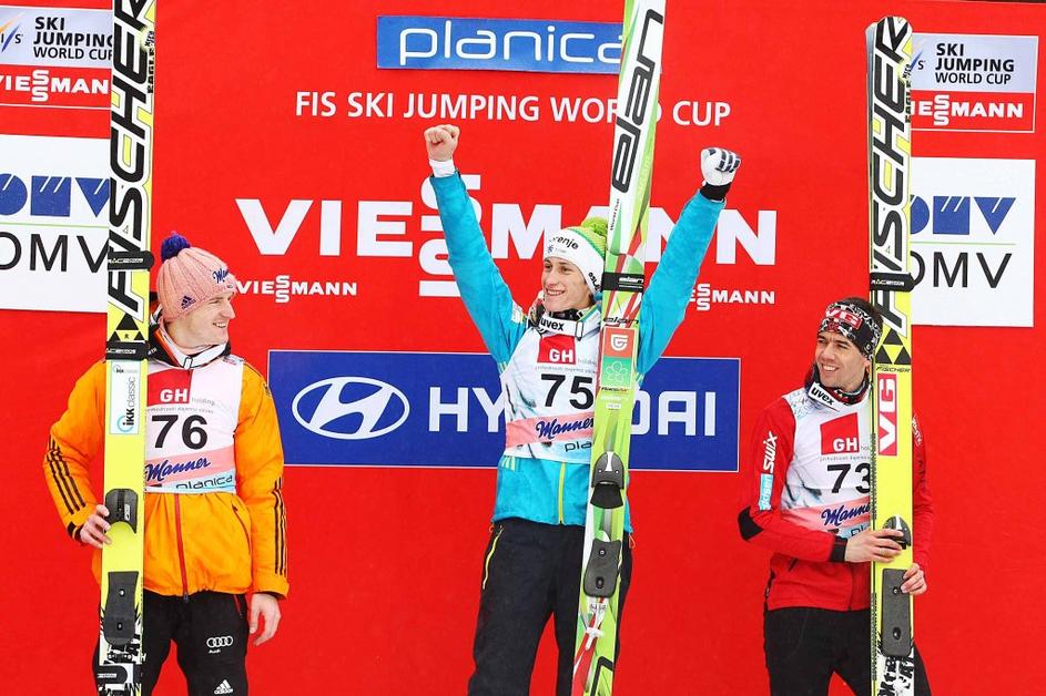 Peter Prevc Severin Freund Anders Bardal planica 