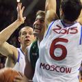 Goran Jurak je dobro igral proti CSKA iz Moskve.