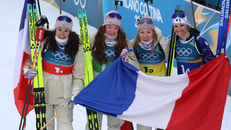 članice francoske štafete