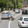 Motorist na Google Street View