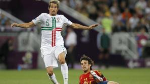 fabio coentrao david silva euro 2012