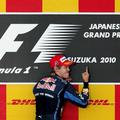 Drugo leto zapored je Suzuka zmagal Vettel.