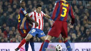 Eric Abidal Gerard Pique Sergio Aguero Agüero