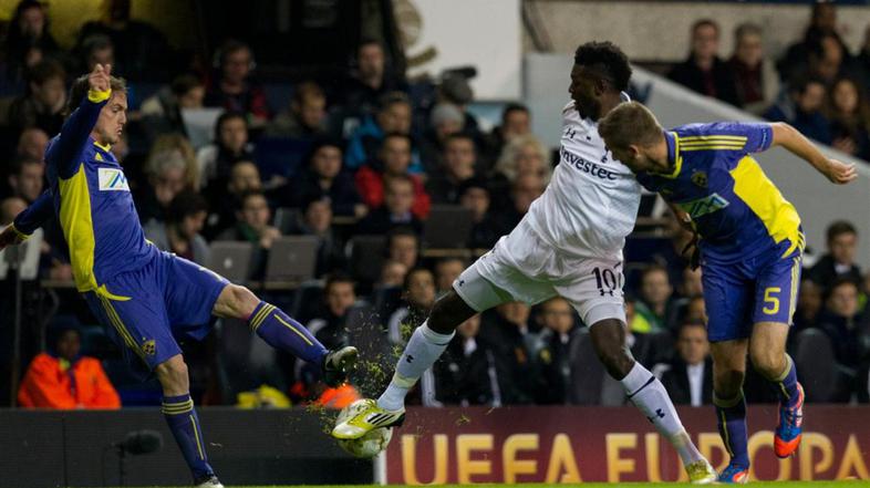 Adebayor Mejač Filipović Tottenham Maribor Evropska liga