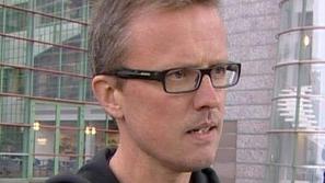 Avtor spornega finskega dokumentarca Resnica o Patrii,  Magnus Berglund. (Foto: 