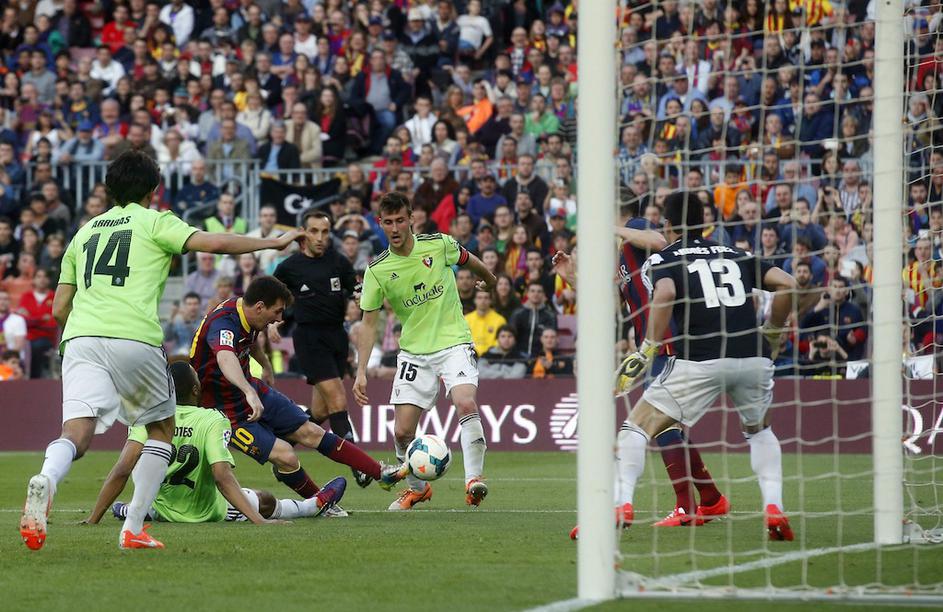 Messijev 370. zadetek za Barcelono