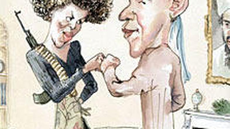 Karikatura je razburila štab Baracka Obame.