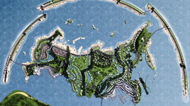 Razkošni otok v Črnem morju