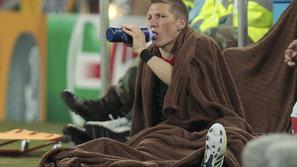 Bastian Schweinsteiger se je poškodoval na srečanju proti Gani. (Foto: Reuters)