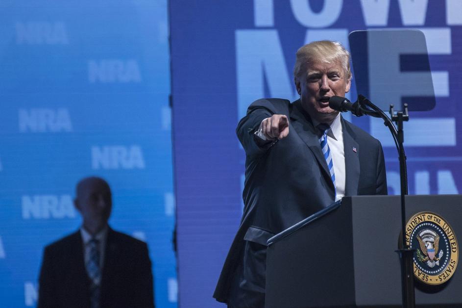 Donald Trump na konferenci NRA
