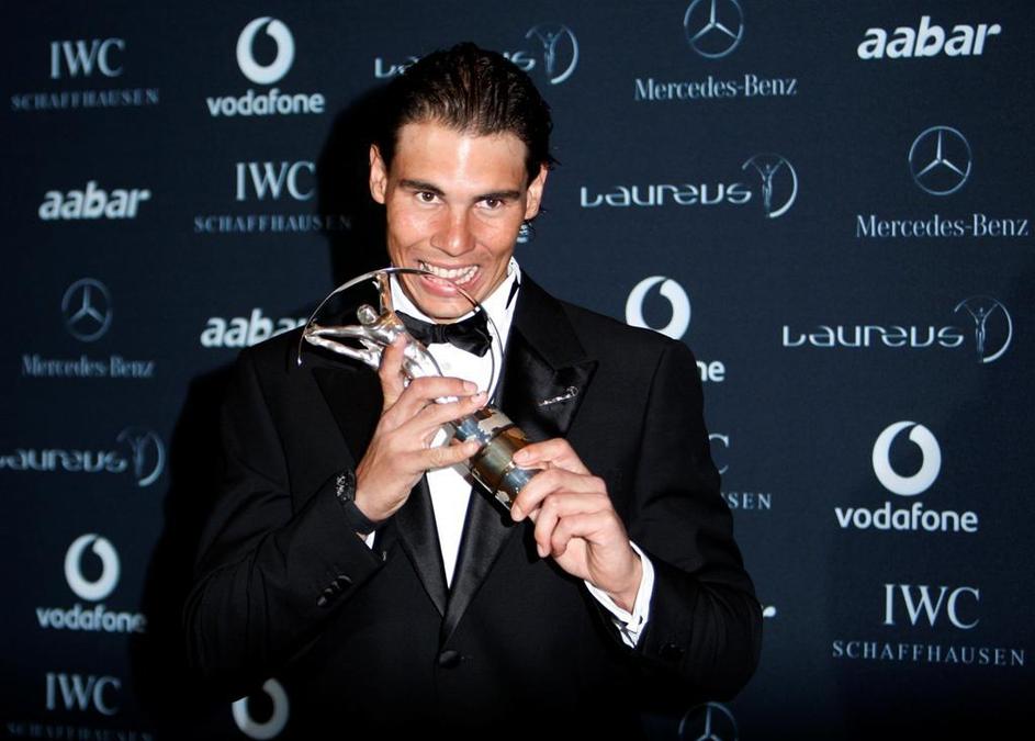 Podelitev nagrad laureus - Rafael Nadal