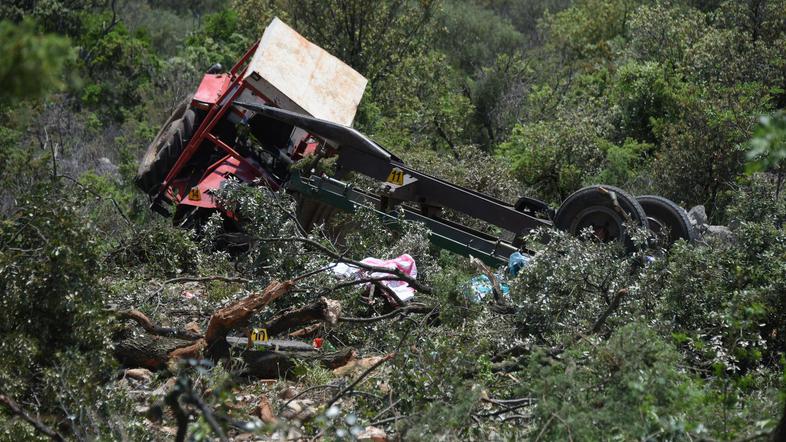 Prometna nesreča pri Labinu
