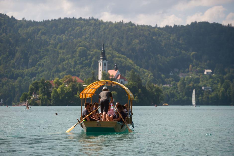 Blejski pletnarji Bled otok | Avtor: Anže Petkovšek