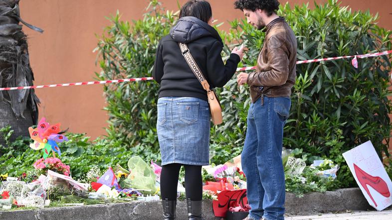 kraj smrti študentke v mestu Messina na Siciliji