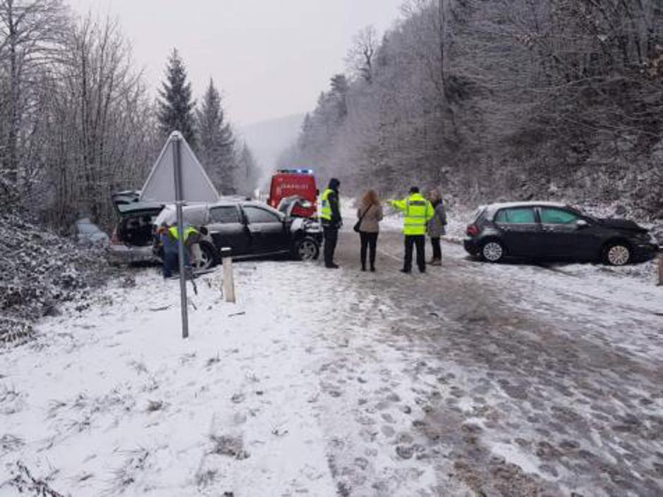 prometna nesreča Stare žage | Avtor: Dolenjskanews.com