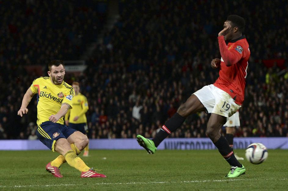 Bardsley Manchester United Sunderland ligaški pokal 