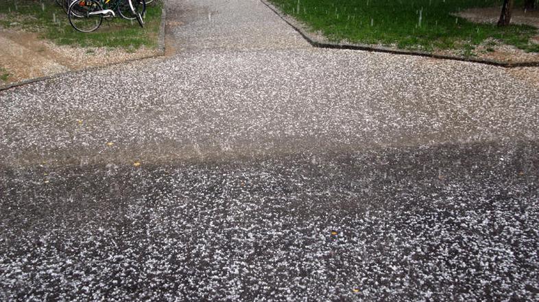 toča, Rožna dolina, Ljubljana