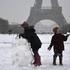 Sneg v Parizu