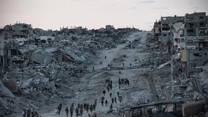 uničenje Džabalija Palestina