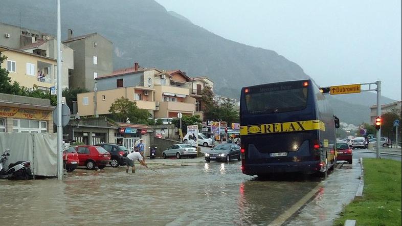 Poplave v Dalmaciji