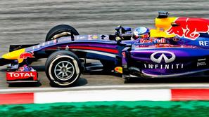 Vettel Red Bull VN Malezije Malezija trening Sepang formula 1
