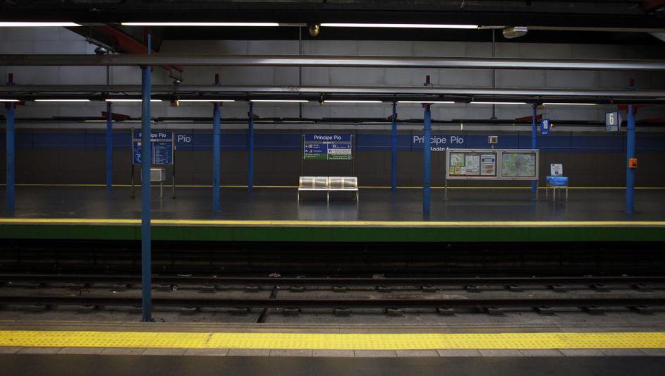 Madrid stavka Španija podzemna železnica