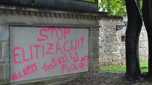 Križanke - grafiti