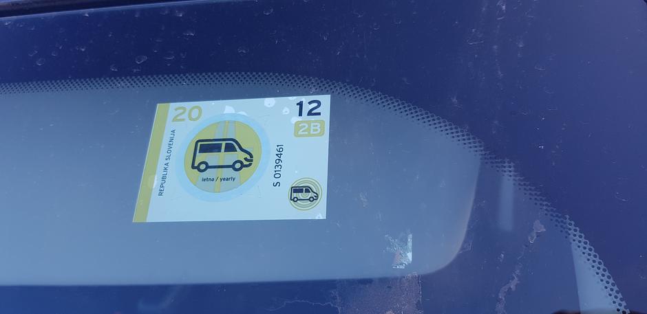 Vinjeta za kombije | Avtor: Žurnal24 