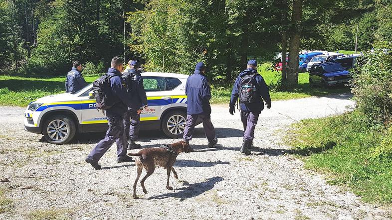Iskalna akcija policija pogrešana oseba