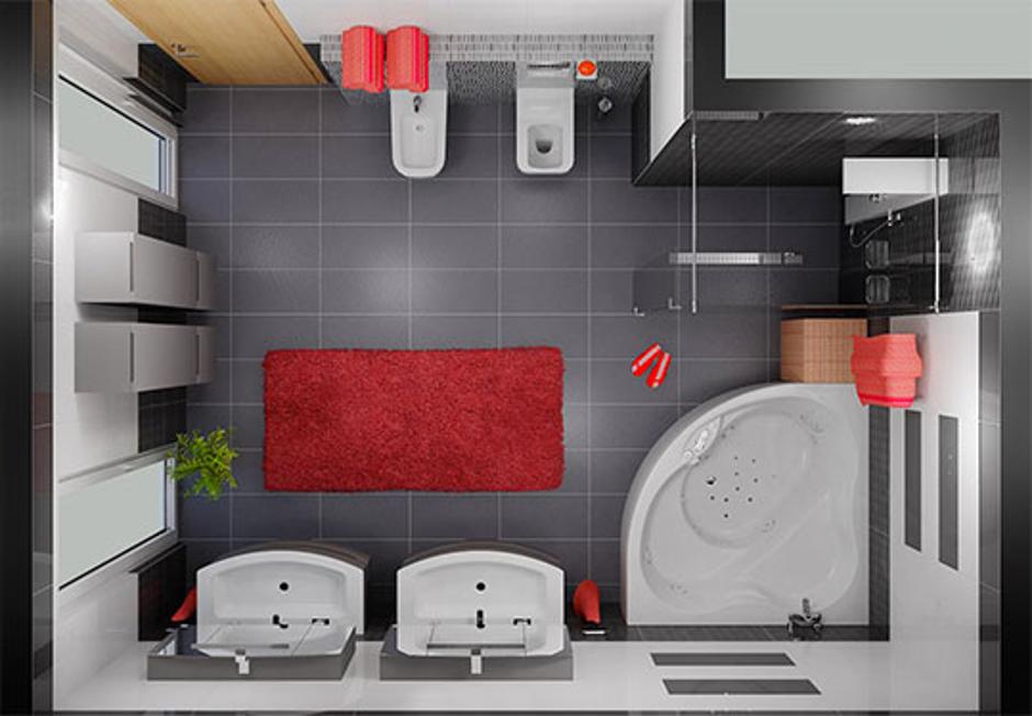 izris kopalnica | Avtor: arhiv Merkur