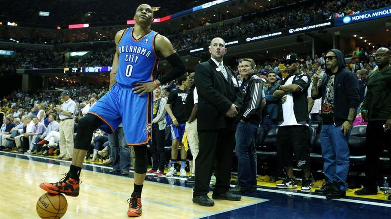 Westbrook Memphis Grizzlies Oklahoma City Thunder liga NBA končnica