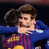 Lionel Messi Gerard Pique